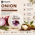 Natural Onion Shampoo Bar – Hair Growth & Deep Cleansing Solid Shampoo